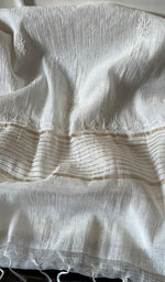 将图像加载到图库查看器中, Women's Lakhnavi Handcrafted Mul Chanderi Unstitched Kurta And Dupatta Set - HONC0287713