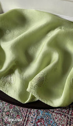 Load image into Gallery viewer, Women's Lakhnavi Handcrafted Pure Organza Chikankari Unstitched Kurta And Dupatta Set- HONC0449442