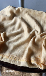 将图像加载到图库查看器中, Women's Lakhnavi Handcrafted Mul Chanderi Unstitched Kurta And Dupatta Set- HONC0312989