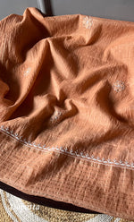 将图像加载到图库查看器中, Women's Lakhnavi Handcrafted Mul Chanderi Semi - Stitched Kurta And Dupatta Set - HONC0299238