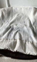 Load image into Gallery viewer, Women's Lakhnavi Handcrafted Unstitched Mul Chanderi Kurta And Dupatta Set - HONC0319475