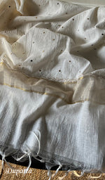 将图像加载到图库查看器中, Women's Lakhnavi Handcrafted Mul Chanderi Unstitched Kurta And Dupatta Set - HONC0295187