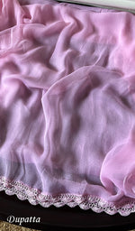 Load image into Gallery viewer, Alayna Women's Lakhnavi Handcrafted Unstitched Cotton Chikankari Suit Material - HONC0294567