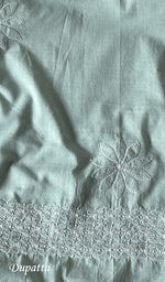 Load image into Gallery viewer, Hera Women's Lakhnavi Handcrafted Cotton Chikankari Suit Material - HONC0275048