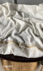 Load image into Gallery viewer, Women's Lakhnavi Handcrafted Mul Chanderi Unstitched Kurta And Dupatta Set- HONC0311946