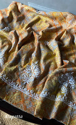 Load image into Gallery viewer, Women's Lakhnavi Handcrafted Cotton Chikankari Kurta And Kurta Dupatta Set - HONC0289884