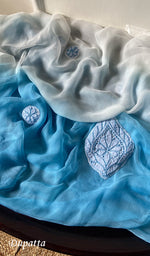 Load image into Gallery viewer, Adrita Women's Lakhnavi Handcrafted Cotton Chikankari Suit Material - HONC0289740