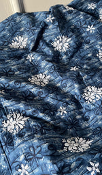 将图像加载到图库查看器中, Women's Lakhnavi Handcrafted Cotton Chikankari Unstitched Kurti Fabric - HONC0268842