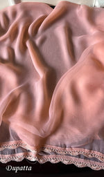 Load image into Gallery viewer, Farah Women's Lakhnavi Handcrafted Cotton Chikankari Suit Material - HONC0276748