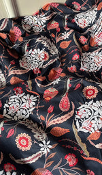 Load image into Gallery viewer, Women's Lakhnavi Handcrafted Cotton Chikankari Unstitched Kurti Fabric - HONC0268836