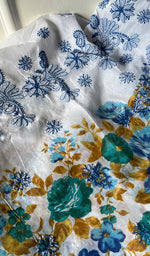 将图像加载到图库查看器中, Women's Lakhnavi Handcrafted Cotton Chikankari Unstitched Kurti Fabric - HONC0284321