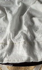 Load image into Gallery viewer, Women's Lakhnavi Handcrafted Mul Chanderi Semi - Stitched Kurta And Dupatta Set - HONC0278898