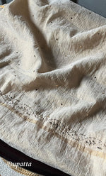 Load image into Gallery viewer, Women's Lakhnavi Handcrafted Tissue Chanderi Semi-Stitched Kurta And Dupatta Set - HONC0312998