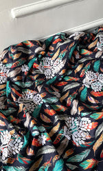 Load image into Gallery viewer, Women's Lakhnavi Handcrafted Cotton Chikankari Unstitched Kurti Fabric - HONC0315330