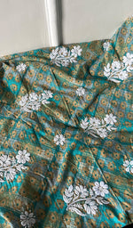 Load image into Gallery viewer, Women's Lakhnavi Handcrafted Cotton Chikankari Unstitched Kurti Fabric - HONC0284380