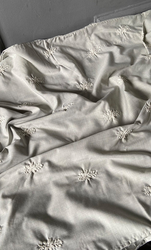 Men's Lucknowi Handcrafted Cotton Chikankari Kurta - HONC0302822