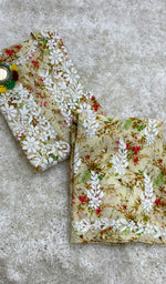 Load image into Gallery viewer, Women's Lakhnavi Handcrafted Mul Cotton Chikankari Kurta And Palazzo Set - HONC0160876