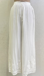 Load image into Gallery viewer, Women's Lucknowi Handcrafted Viscose Georgette Chikankari Sharara - HONC0142378