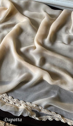 Load image into Gallery viewer, Farah Women's Lakhnavi Handcrafted Unstitched Cotton Chikankari Suit Material - HONC0298923