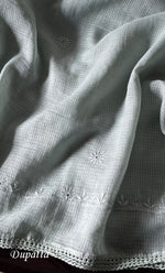 将图像加载到图库查看器中, Sehmat Women's Lakhnavi Handcrafted Kota Cotton Semi -Stitched Kurta And Dupatta Set- HONC0300697