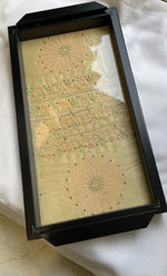 将图像加载到图库查看器中, Chikankari Tray with Two Coasters - HONC0269378