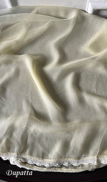 Load image into Gallery viewer, Alina Women's Lakhnavi Handcrafted Cotton Chikankari Suit Material - HONC0274650