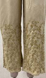 Load image into Gallery viewer, Women's Lucknowi Handcrafted Rayon Chikankari Palazzo - NC063361