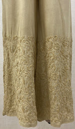Load image into Gallery viewer, Women's Lucknowi Handcrafted Rayon Chikankari Palazzo - NC063365