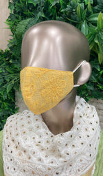 Load image into Gallery viewer, لکھنوی ہینڈ کرافٹ چکنکاری ماسک (3 کا پیک) - NC0M775