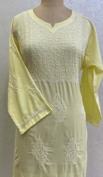 Load image into Gallery viewer, Mantasha Women's Lucknowi Handcrafted Cotton Chikankari Kurti - HONC0135342