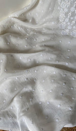 将图像加载到图库查看器中, Women's Lakhnavi Handcrafted Mul Chanderi Unstitched Kurta And Dupatta Set - HONC0290739