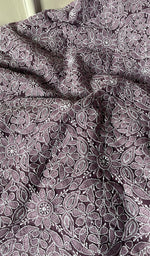 将图像加载到图库查看器中, Women's Lucknowi Handcrafted Faux-Georgette Chikankari Suit Material - HONC0263412