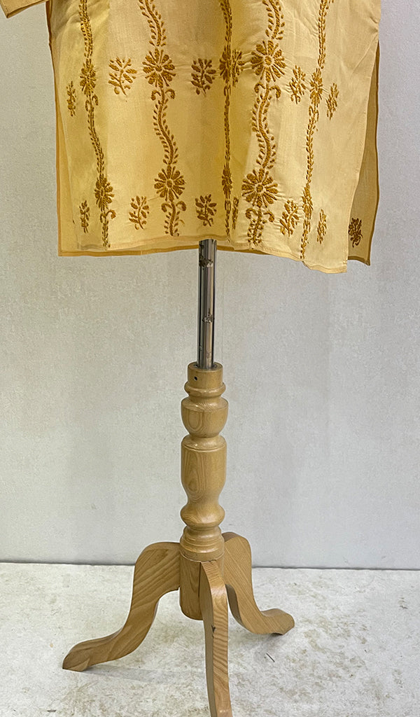 Men's Lucknowi Handcrafted Cotton Chikankari Kurta - NCO53227