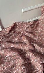 Load image into Gallery viewer, Women's Lakhnavi Handcrafted Tissue Chanderi Semi - Stitched Kurta And Dupatta Set- HONC0270644