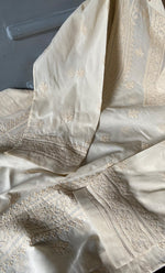 Load image into Gallery viewer, Men's Lucknowi Handcrafted Cotton Chikankari Kurta - HONC0303097