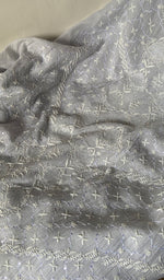 Load image into Gallery viewer, Women's Lakhnavi Handcrafted Unstitched Mul Chanderi Kurta And Dupatta Set - HONC0288985