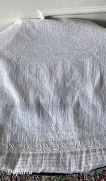 Load image into Gallery viewer, Women's Lakhnavi Handcrafted Mul Chanderi Unstitched Kurta And Dupatta Set - HONC0321756
