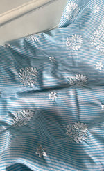 Load image into Gallery viewer, Shumaira Women's Lakhnavi Handcrafted Cotton Chikankari Unstitched Kurti Fabric - HONC0326387