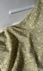 将图像加载到图库查看器中, Women's Lakhnavi Handcrafted Maheshwari Mul Chanderi Unstitched Kurta And Dupatta Set - HONC0275138