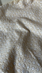 Load image into Gallery viewer, Alina Women's Lakhnavi Handcrafted Cotton Chikankari Suit Material - HONC0284908