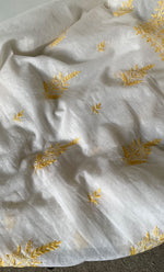 将图像加载到图库查看器中, Women's Lakhnavi Handcrafted Mul Chanderi UnStitched Kurta And Dupatta Set - HONC0317075