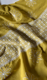 将图像加载到图库查看器中, Hera Women's Lakhnavi Handcrafted Cotton Chikankari Suit Material - HONC0275055