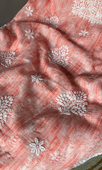 Load image into Gallery viewer, Women's Lakhnavi Handcrafted Cotton Chikankari Kurta And Kurta Dupatta Set - HONC0312684