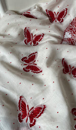 Load image into Gallery viewer, Titlee Women's Lakhnavi Handcrafted Mul Chanderi Kurta And Dupatta Set - HONC0282819