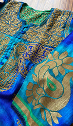 将图像加载到图库查看器中, Women's Lakhnavi Handcrafted Cotton Chikankari Kurti - NC041608