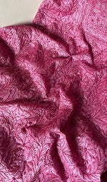 将图像加载到图库查看器中, Women's Lakhnavi Handcrafted Tussar Silk Chikankari Kurta And Dupatta Set - HONC020268