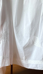 Load image into Gallery viewer, Women's Lucknowi Handcrafted Cotton Chikankari Dupatta - HONC0210043