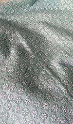 Load image into Gallery viewer, Alina Women's Lakhnavi Handcrafted Cotton Chikankari Suit Material - HONC0274644