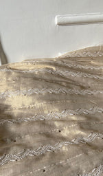 Load image into Gallery viewer, Women's Lakhnavi Handcrafted Tissue Chanderi Semi -stitched Anarkali And Dupatta Set - HONC0264005