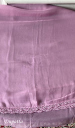 将图像加载到图库查看器中, Women's Lakhnavi Handcrafted Cotton Unstitched Chikankari Suit Material - HONC0360779